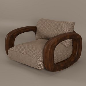 Arc Lounge Chair model
