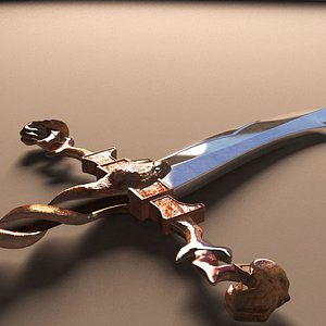 3d ma snake sword