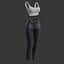 Tenue féminine 3D - Jean et haut