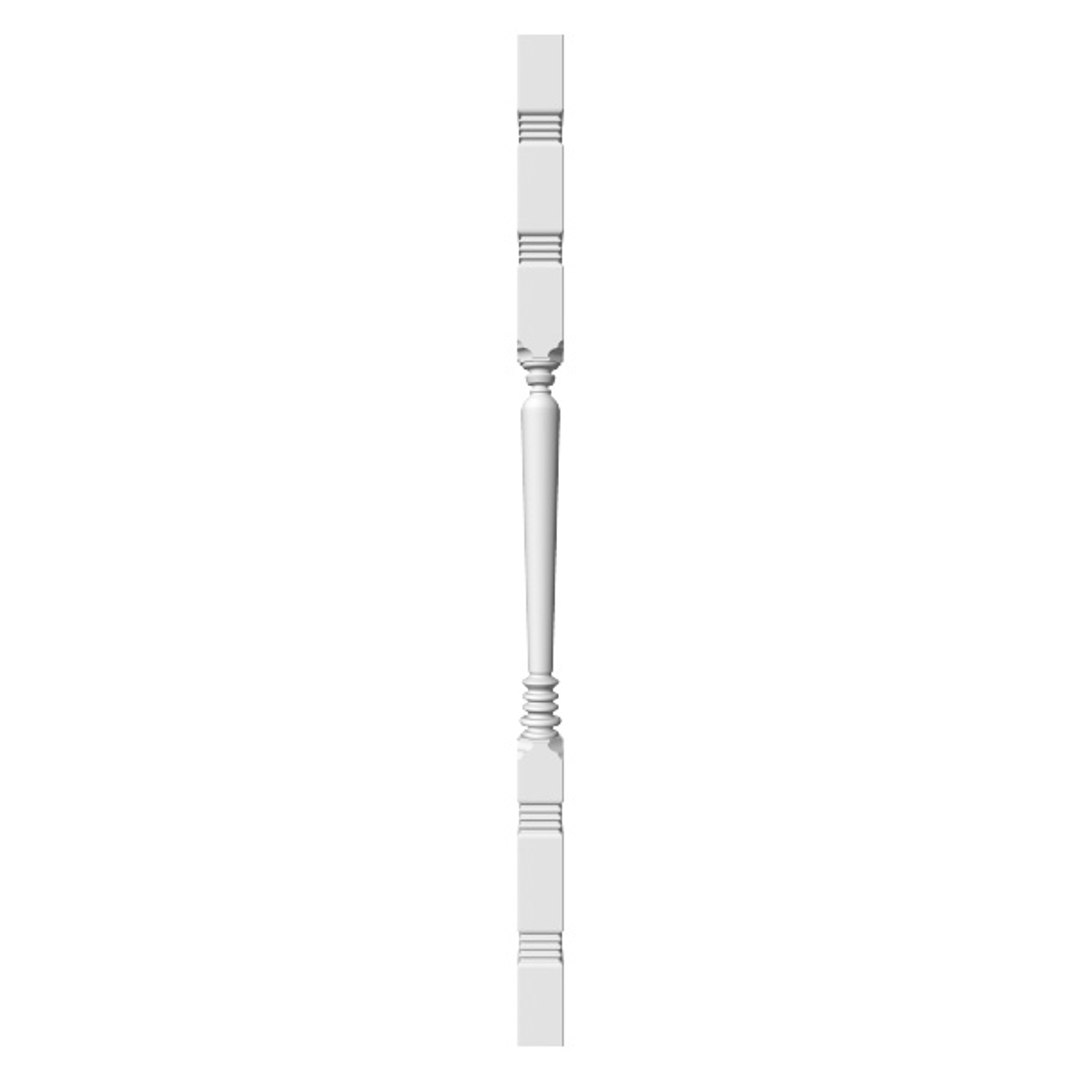 decorative porch post 3d model