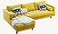 3D article sven sectional sofa