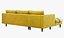 3D article sven sectional sofa