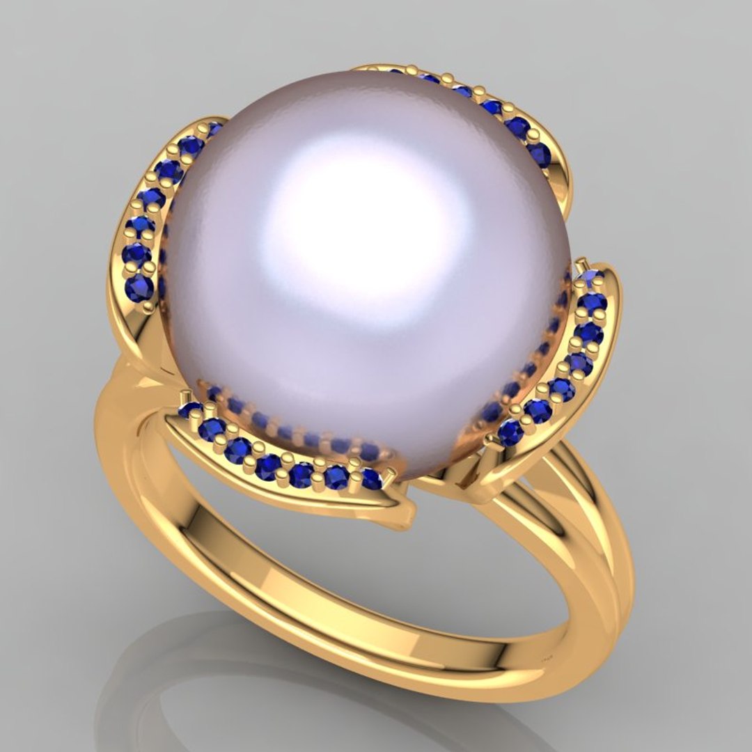 3d Designer Ring Model