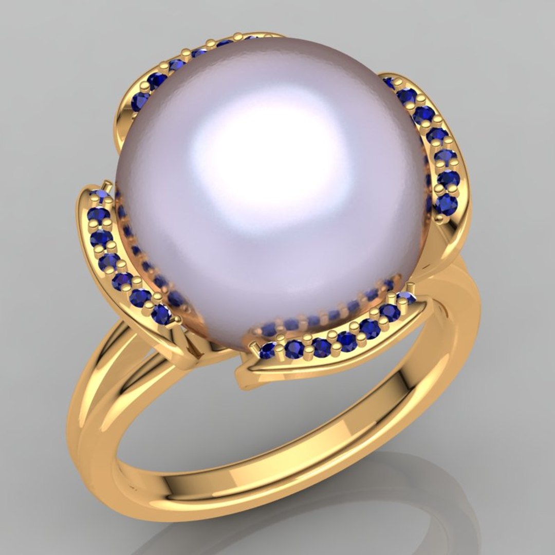 3d Designer Ring Model