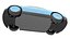 Electric Coupe Car Blue Simplified 3D