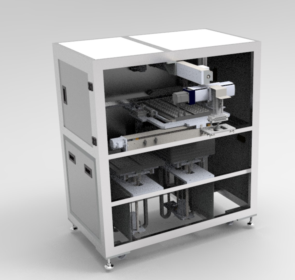 3D Loading Unloading Machine Assembly - TurboSquid 1463633