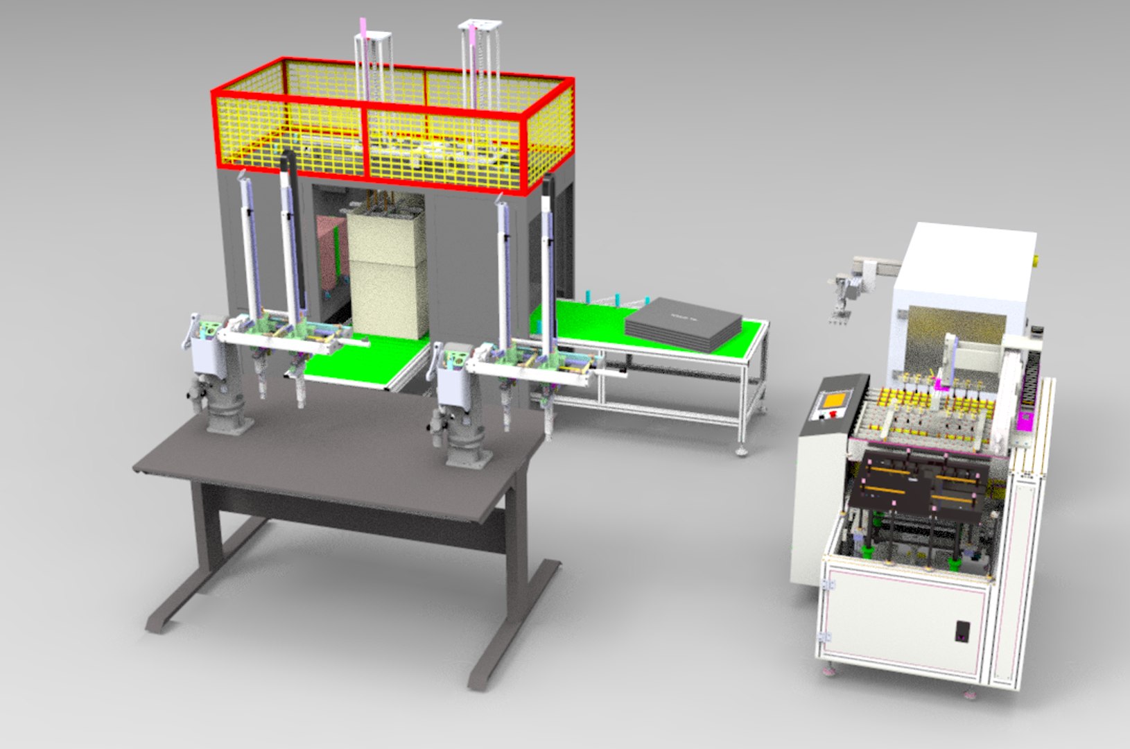3D Loading Unloading Machine Assembly - TurboSquid 1463633