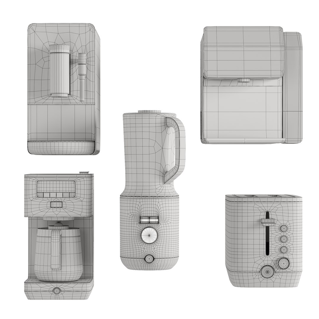 Ge Kitchen Appliance model - TurboSquid 1984212