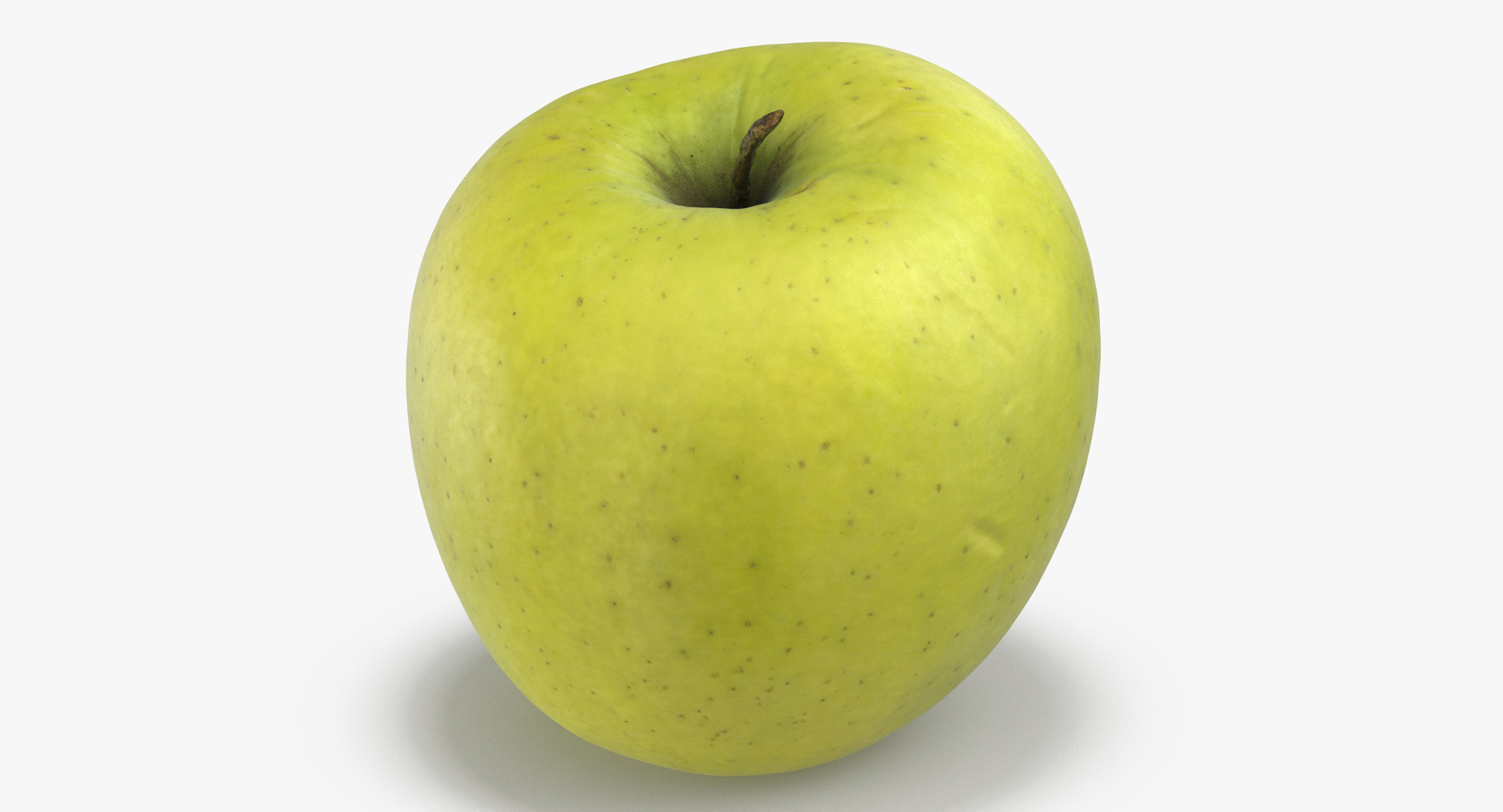 3D golden delicious apples 01 TurboSquid 1467899