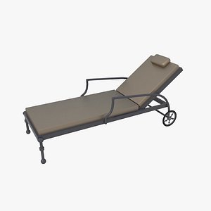 3D model chaise lounge