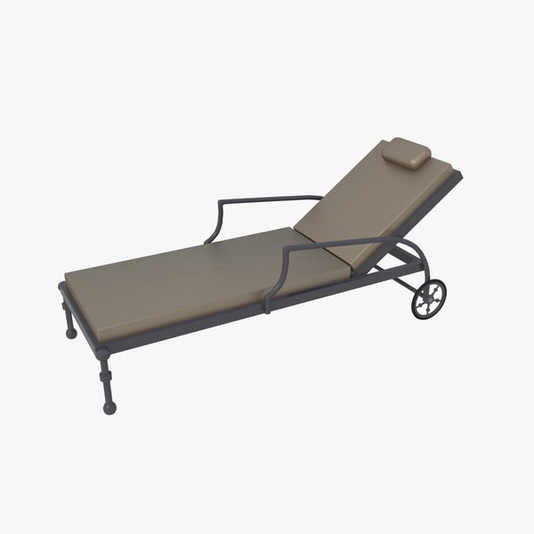 modelo 3d chaise lounge TurboSquid 2168902