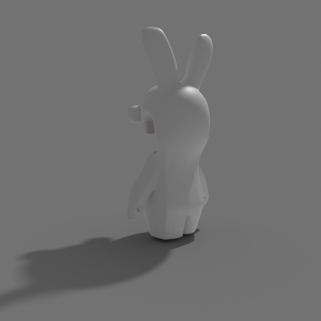 3D Rabid Rabbit Cartoon Model - TurboSquid 2113447