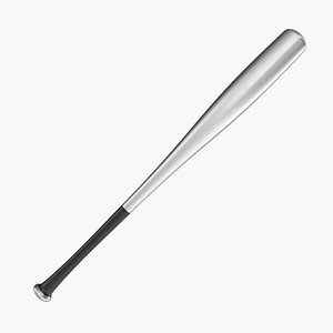 Metal Baseball Bat 3D