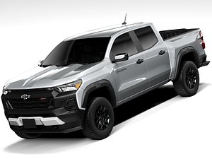 3D Chevrolet Colorado Trail Boss 2023