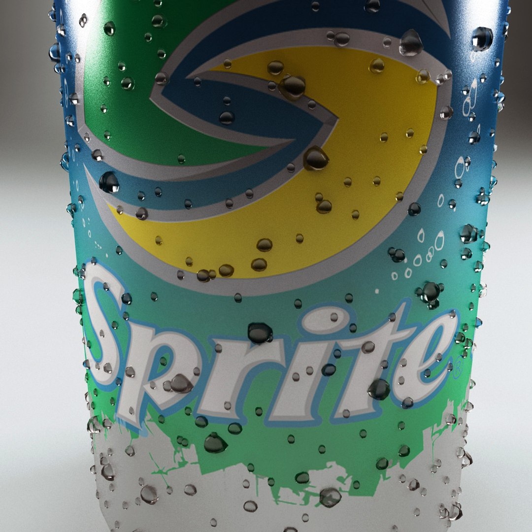 Drink Sprite 0 33l 3d Model