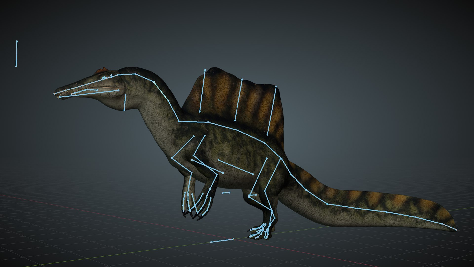 7 Accurate Dinosaurs Rig Assets Pack Model - TurboSquid 2445017