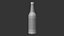Beer bottle with caustics and light setup