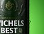 Beer bottle with caustics and light setup