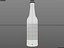 Beer bottle with caustics and light setup