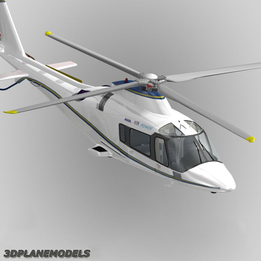 3d Model Agusta A-109e Livery