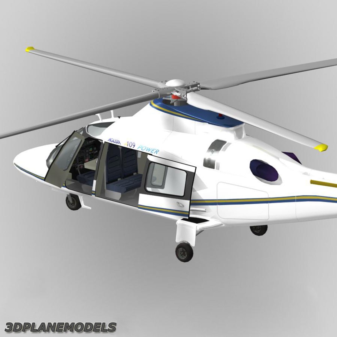 3d Model Agusta A-109e Livery