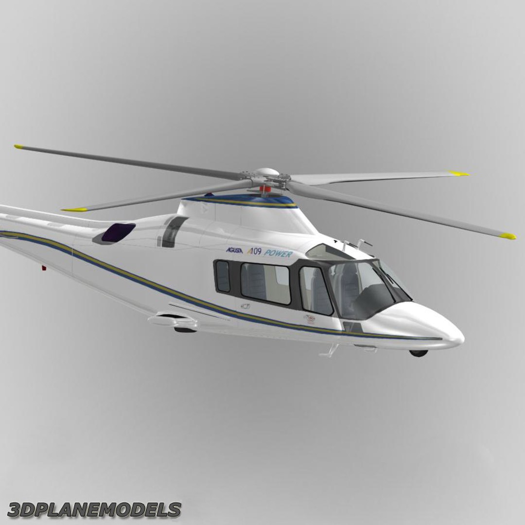 3d Model Agusta A-109e Livery