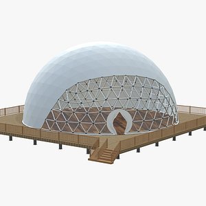 Geodesic Dome Structure Glamping