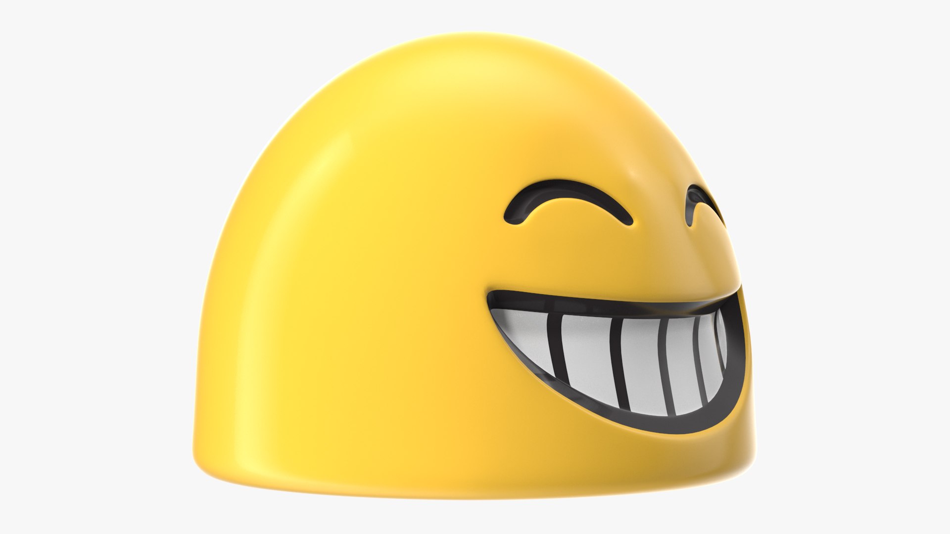 Beaming Face with Smiling Eyes Android Emoji 3D - TurboSquid 1823745