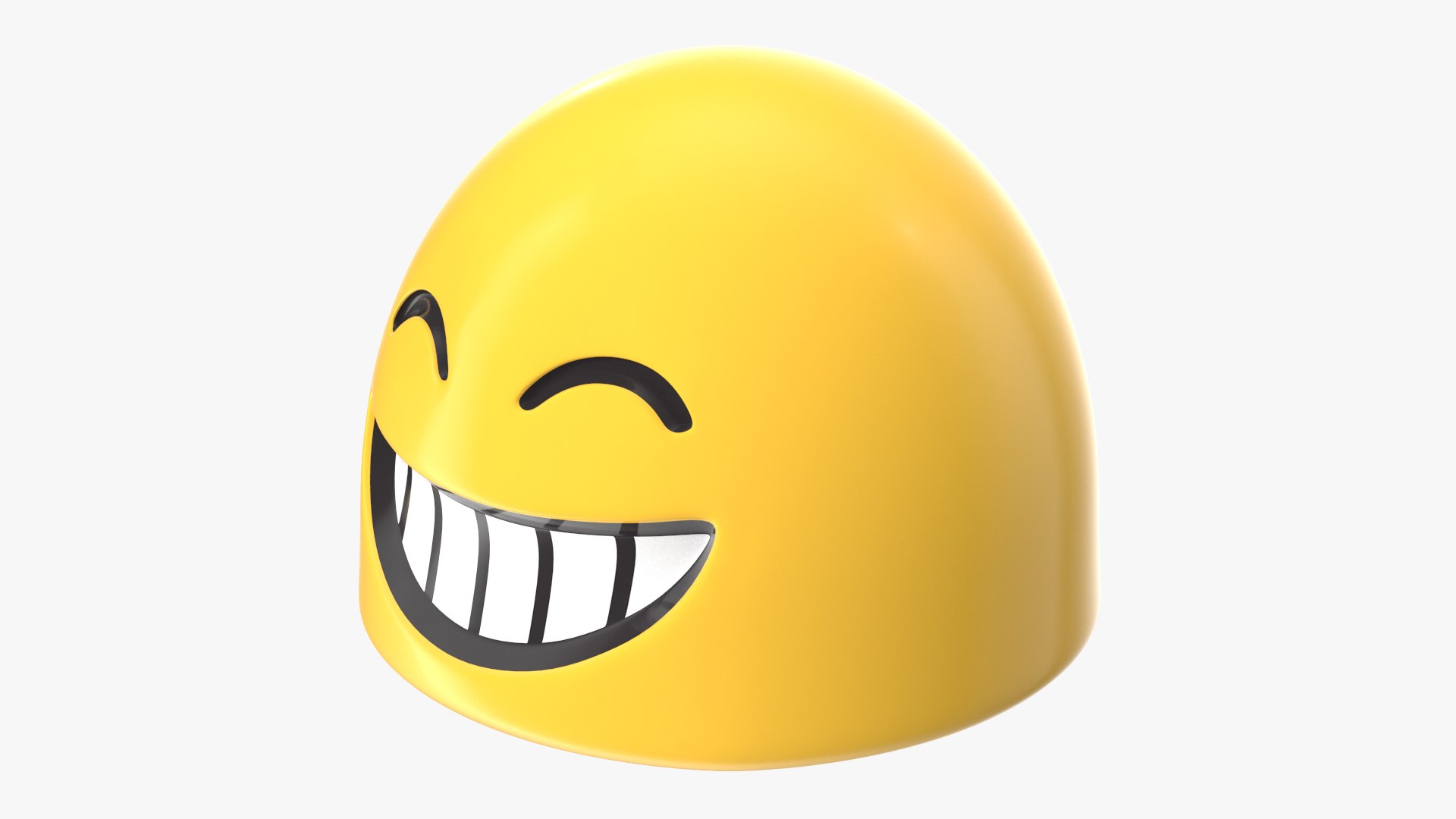 Beaming Face with Smiling Eyes Android Emoji 3D - TurboSquid 1823745