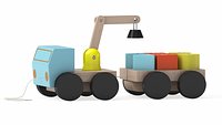 IKEA MULA Crane With Blocks