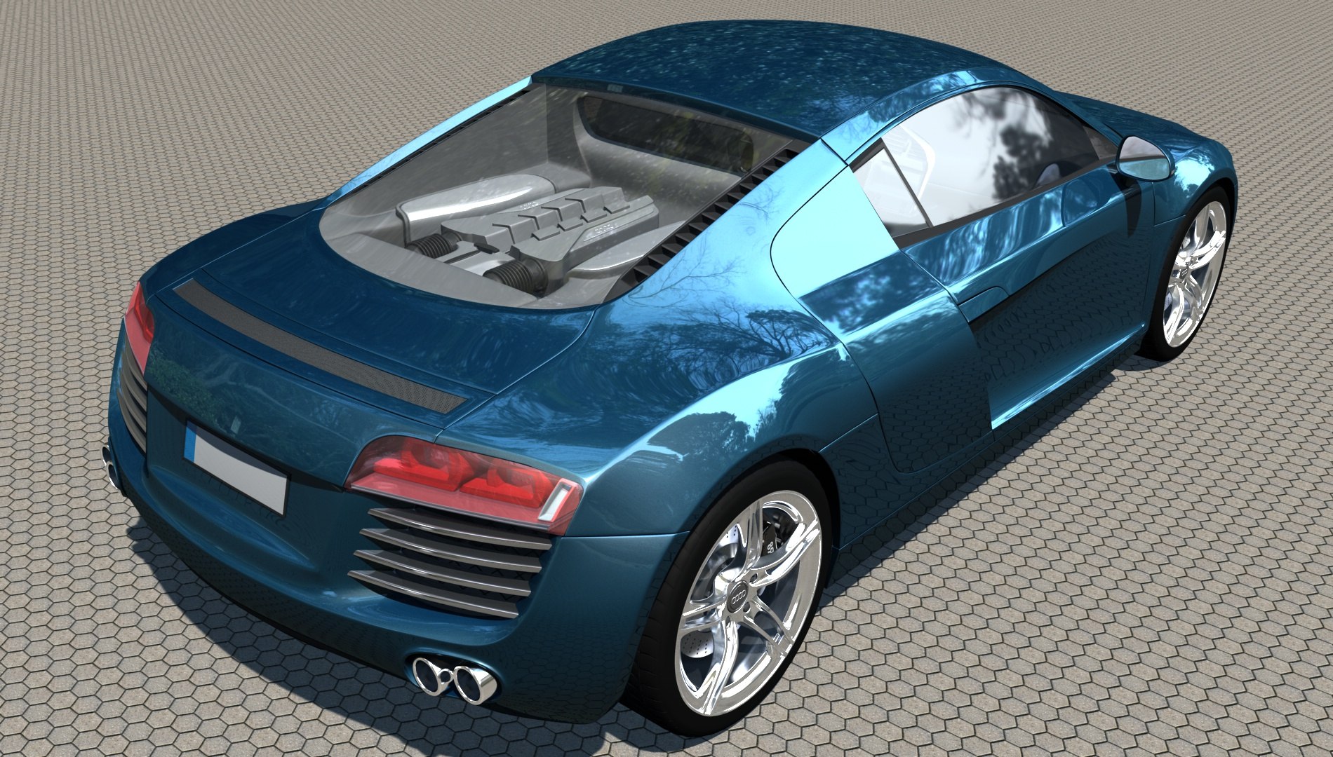 Audi R8 C4d Free