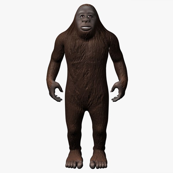 ビッグフット3Dモデル - TurboSquid 652487