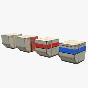 Air Cargo Container 3D