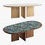 SUISEKI Oval Table by Riva1920