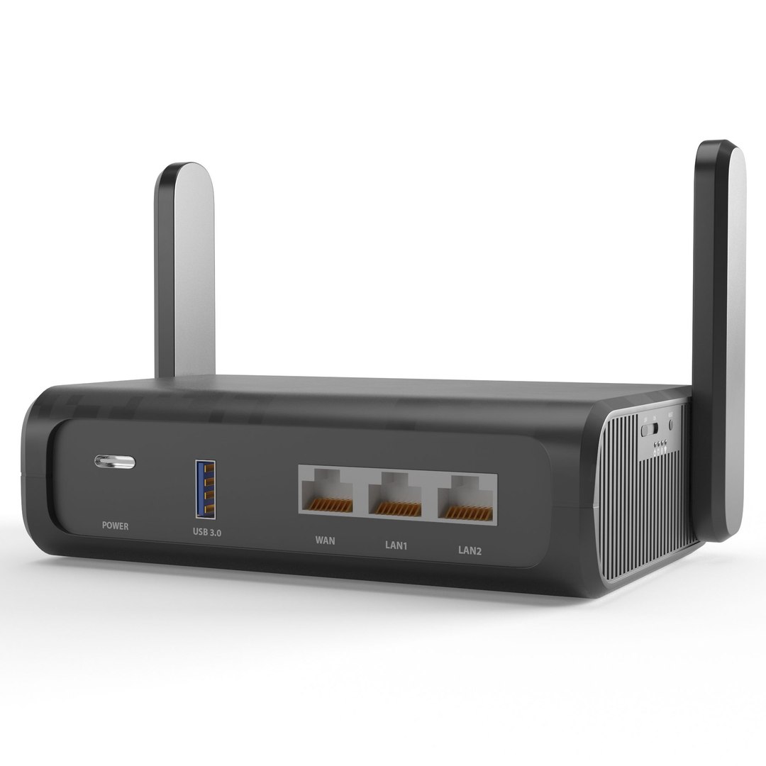 WiFi Router 3D https://p.turbosquid.com/ts-thumb/MJ/Xo42g9/Ik/router0001/jpg/1729078081/1920x1080/fit_q87/8dac5bce0d31b55066c12f9115b38fc8e78627d1/router0001.jpg