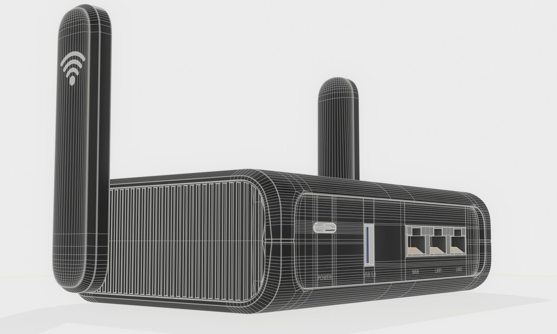 WiFi Router 3D - TurboSquid 2293409