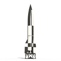 WW2 A-4V-2 Rocket 1944