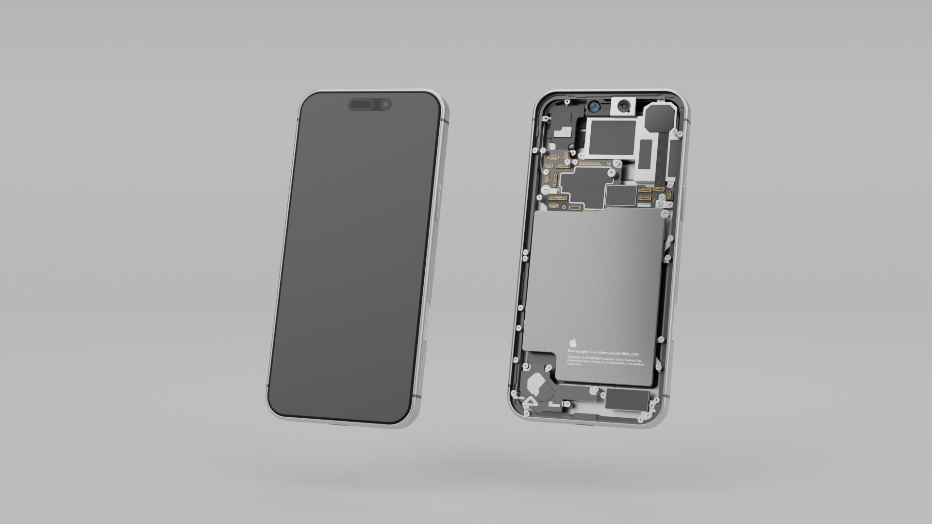 Apple IPhone 17 Pro Max With Internals 3D Model - TurboSquid 2469665