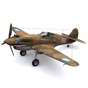 P-40B Tomahawk 1st AVG 3rd Sqd - Cap. Older
