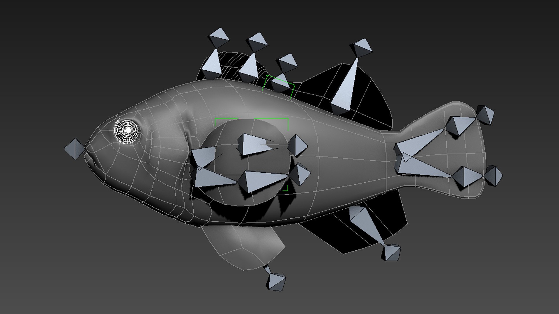 Clownfish Rigged 3d Model