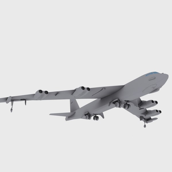 Boeing B-52 Stratofortress 3D Models For Download | TurboSquid