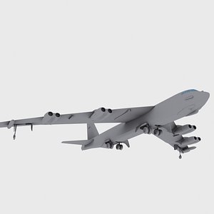 B-52H  USAF Bomber Game Model