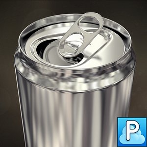 can tin 3d model