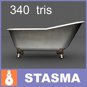 3d slipper bath