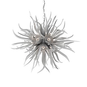 chandelier light wild 3D model