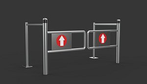 3D urnstiles 3D model