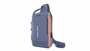 Sling Bag MULTI FUNCTION PASSWORD BACKPACK model