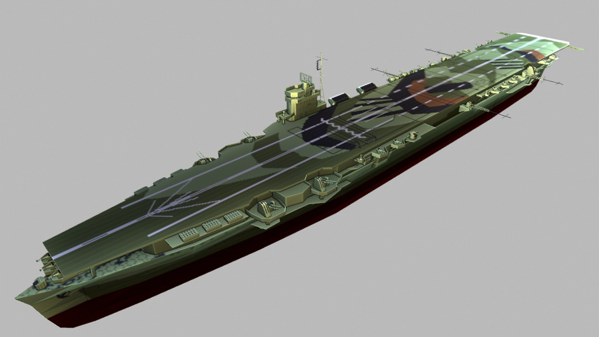 Aircraft Carrier TP1 3D Model - TurboSquid 1792504