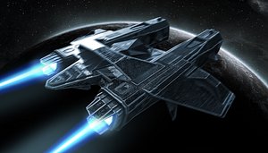 Spaceship Fighter N6 model