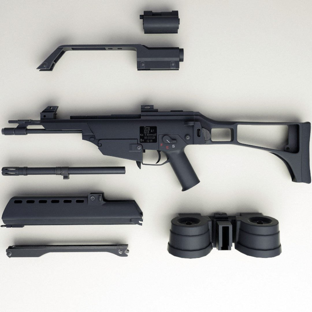 3d Model Realistic Mg36